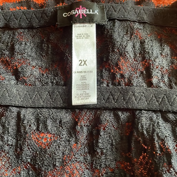 Cosabella longline curvy fit lace bralette.  SZ 2X - Picture 11 of 11